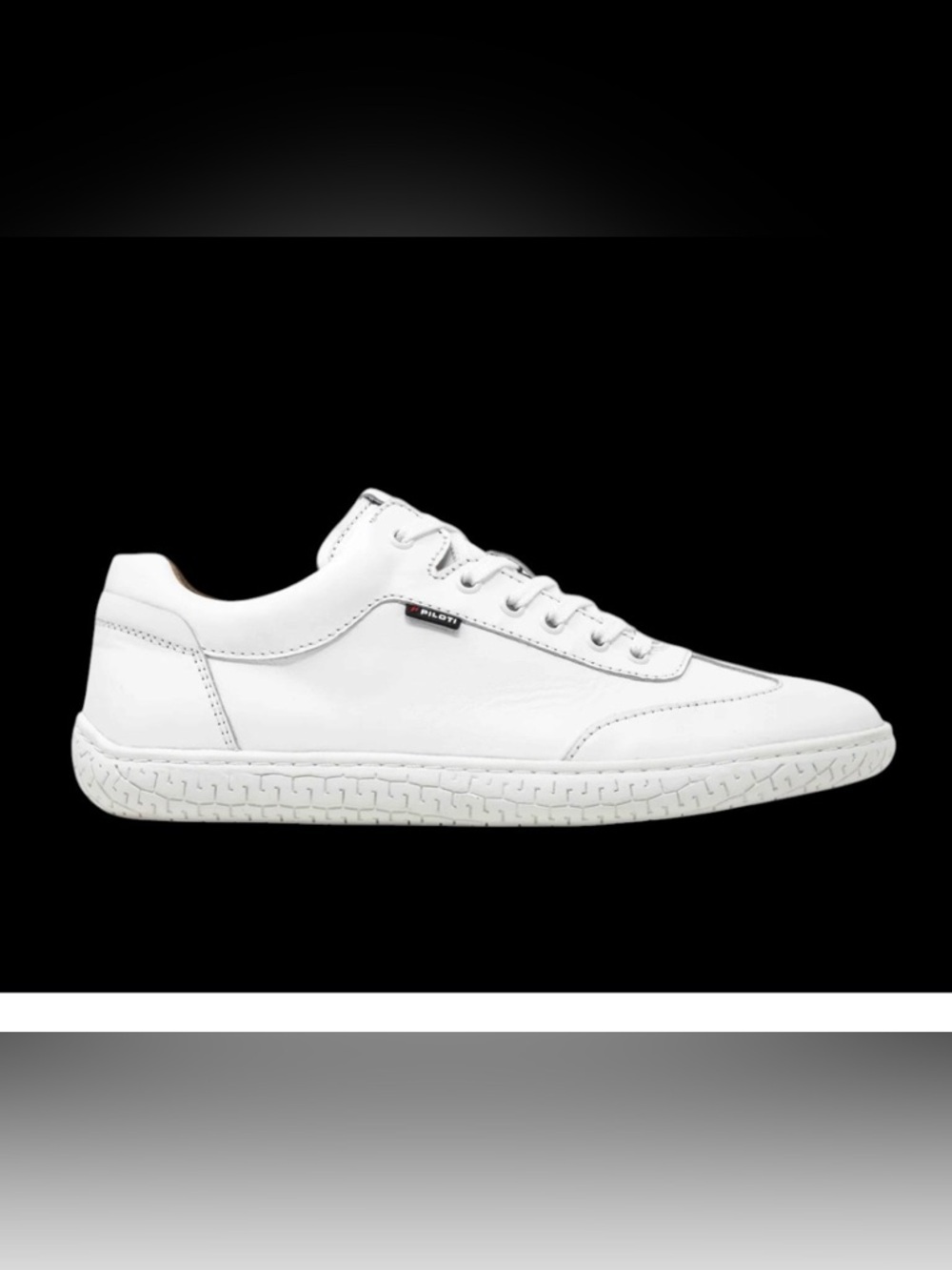 Piloti Shift Driving white leather Sneaker for Men